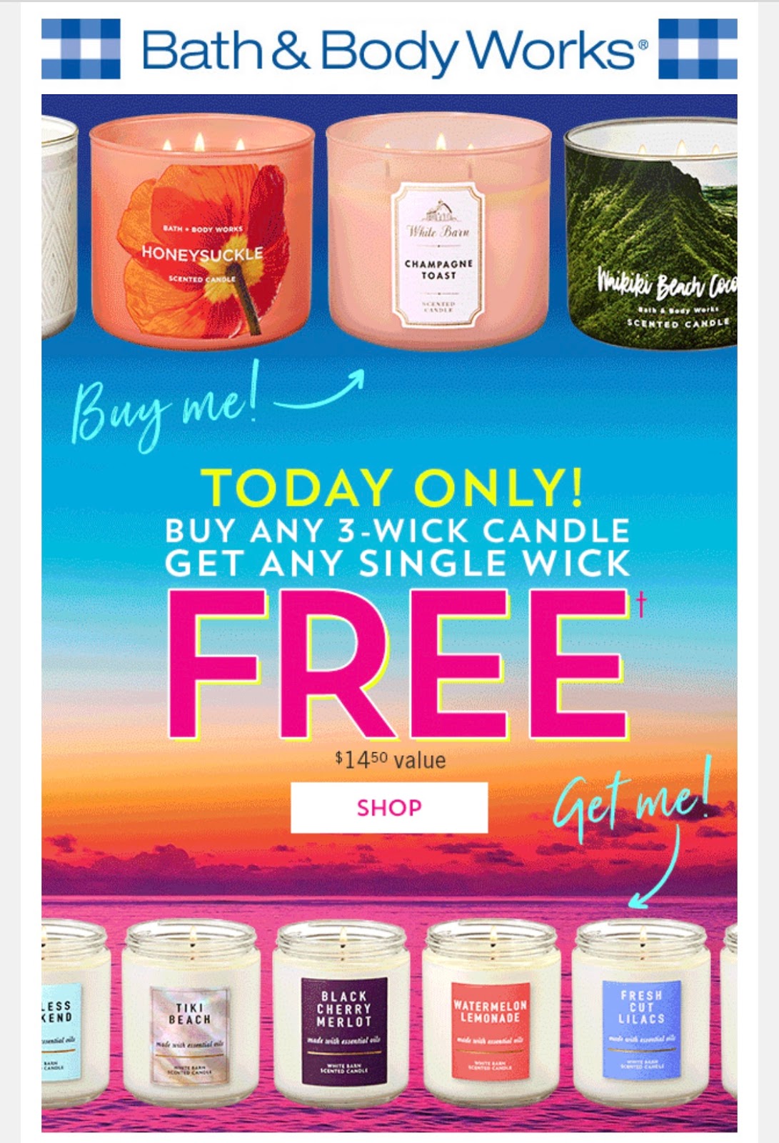 Life Inside the Page Bath & Body Works Today’s Email March 21, 2019