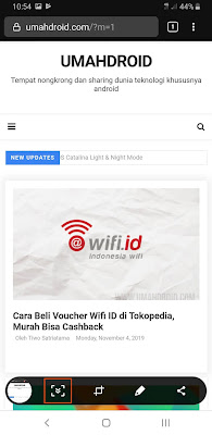 Cara Membuat Screenshot Panjang di HP Samsung A8 Star Di kesempatan kali ini kita bakal membahas bagaimana cara menangkap layar Samsung Galaxy Cara Membuat Screenshot Panjang di HP Samsung A8 Star