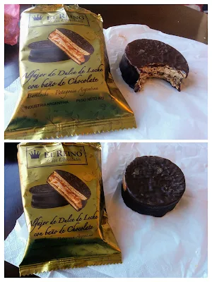 El Reino Alfajor de Dulce de Leche con Baño de Chocolate