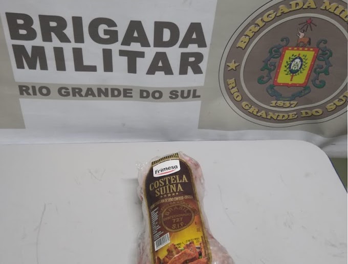 Roubou um supermercado e foi preso pela Brigada Militar em Cachoeirinha