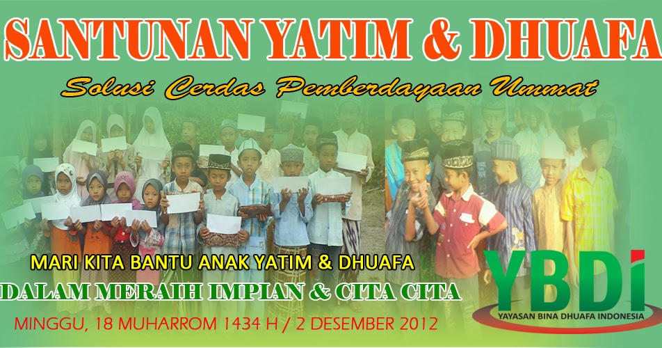 24+ Spanduk Santunan Anak Yatim