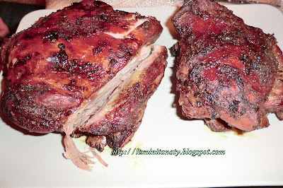 Coaste de porc caramelizate  /Caramelized pork ribs