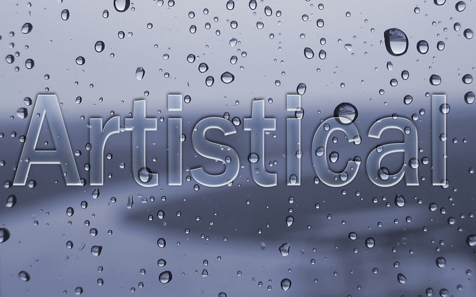 TheArtistical Tutorial Glass Font 1