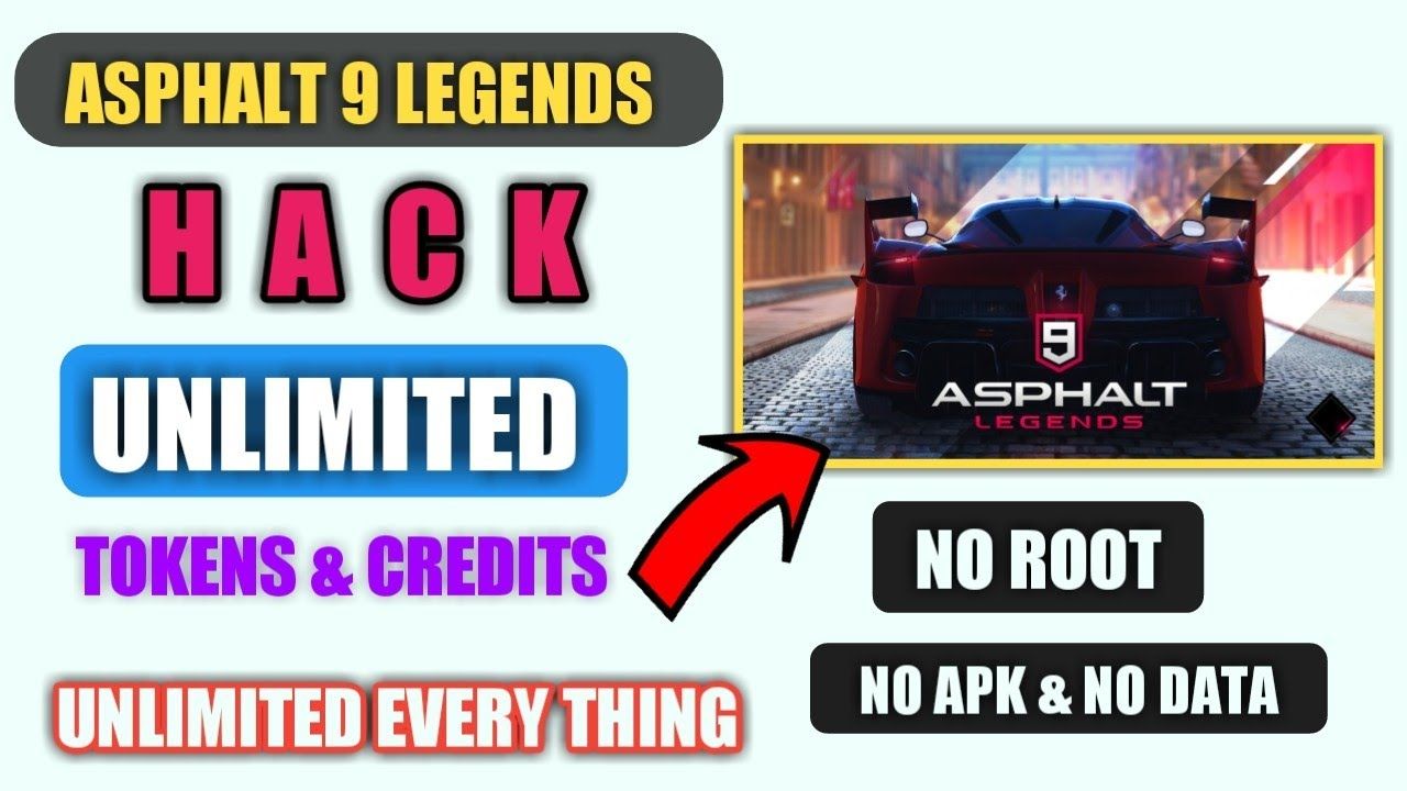 asphalt 9 unlimited tokens and credits asphalt 9 unlimited tokens and credits