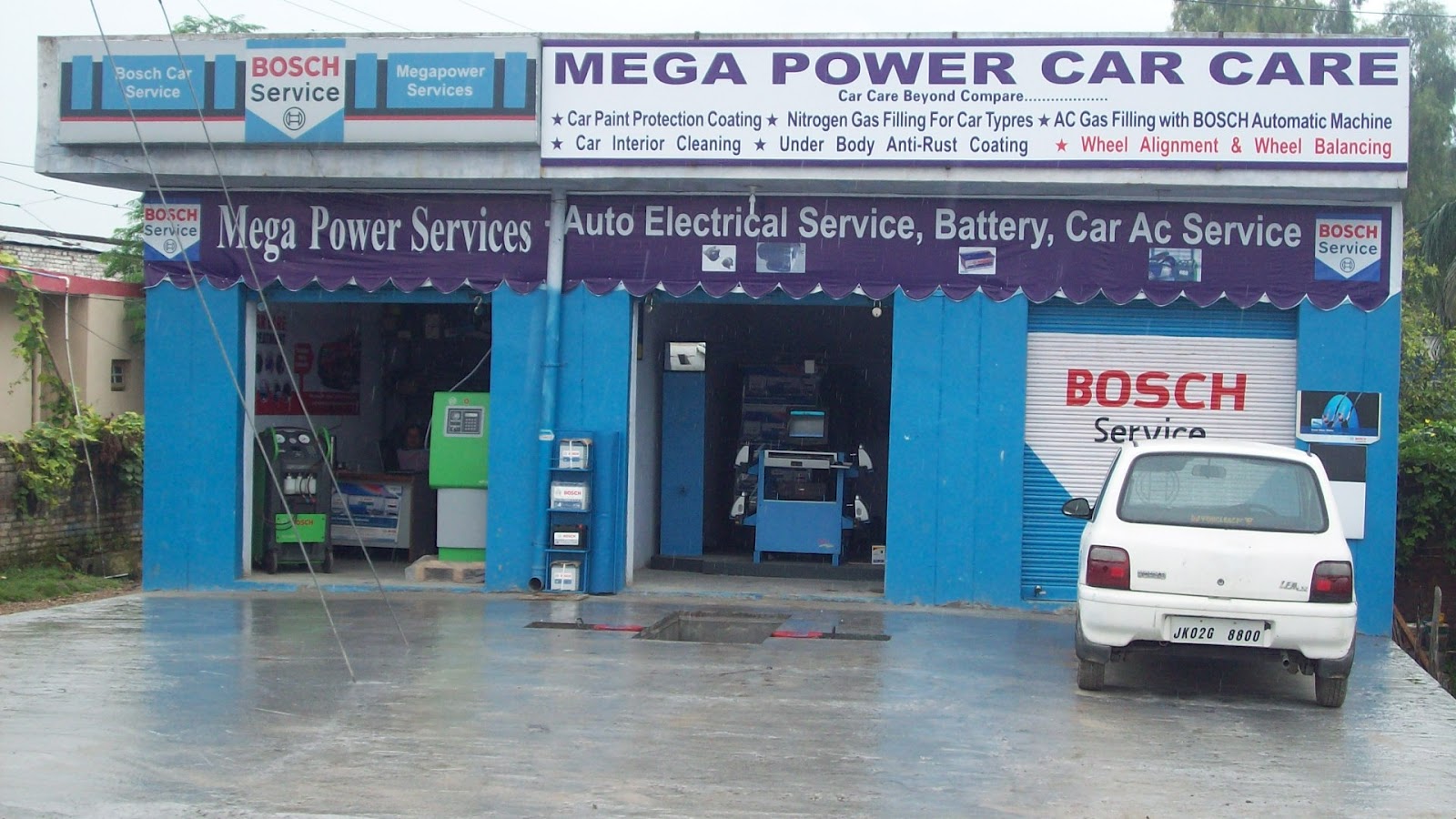 MegaPower Bosch Car Service, Jammu MegaPower Wheel