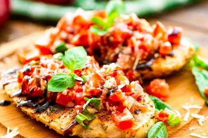 GRILLED BRUSCHETTA CHICKEN