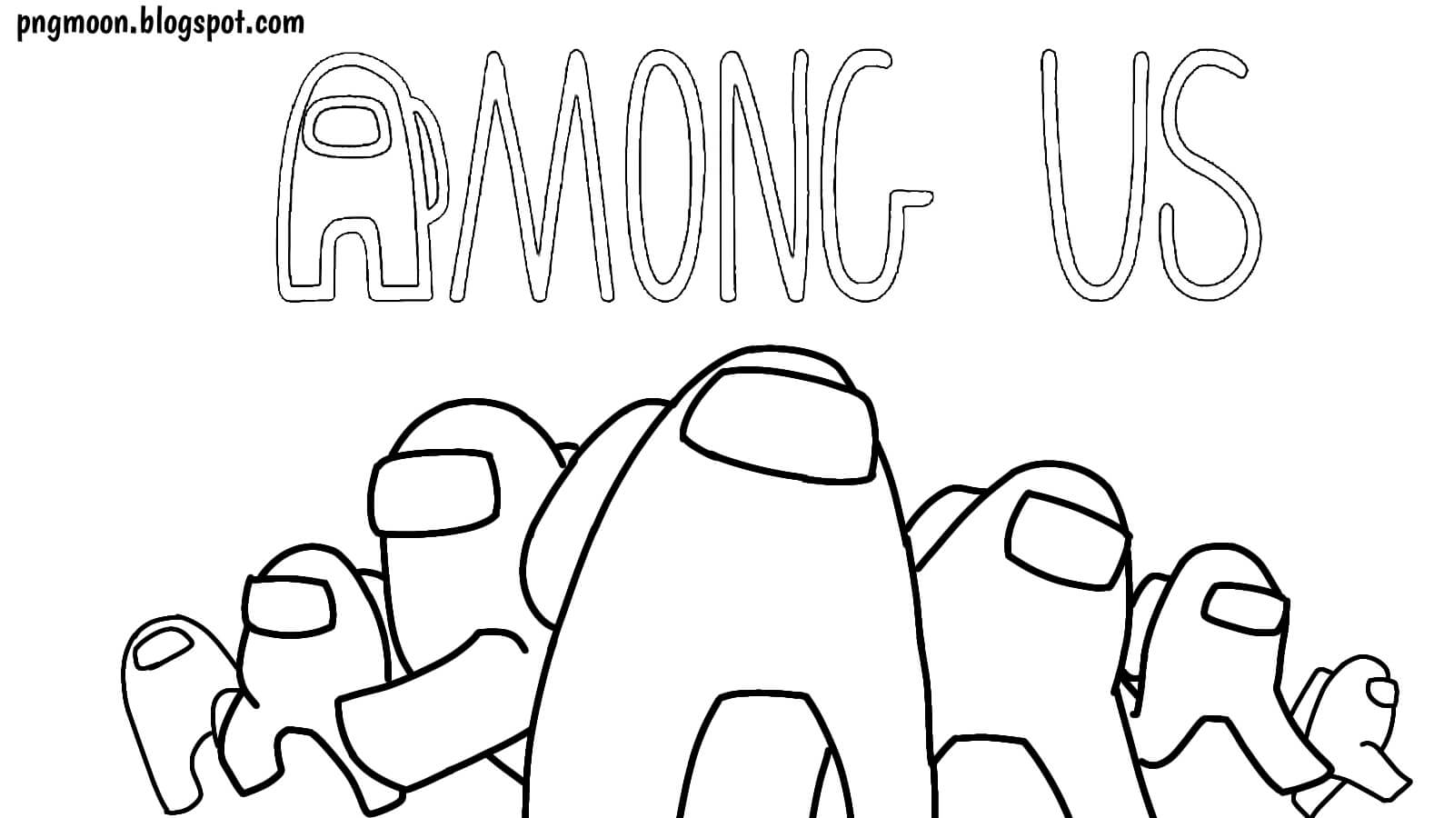 Among Us Coloring Pages - Jason Masked Impostor Coloring Pages Among Us