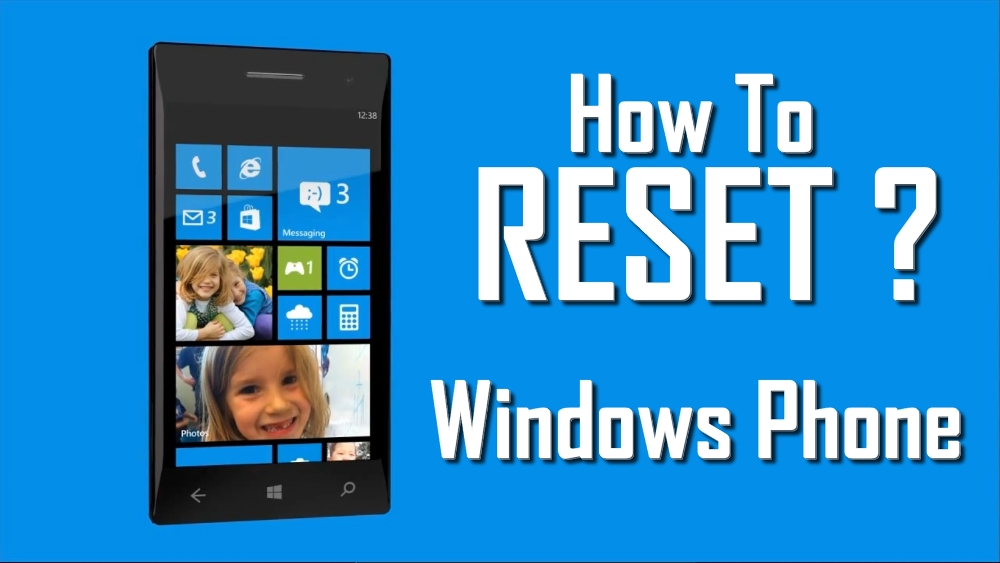 How to reset a Windows Phone immediately familiar to anyone