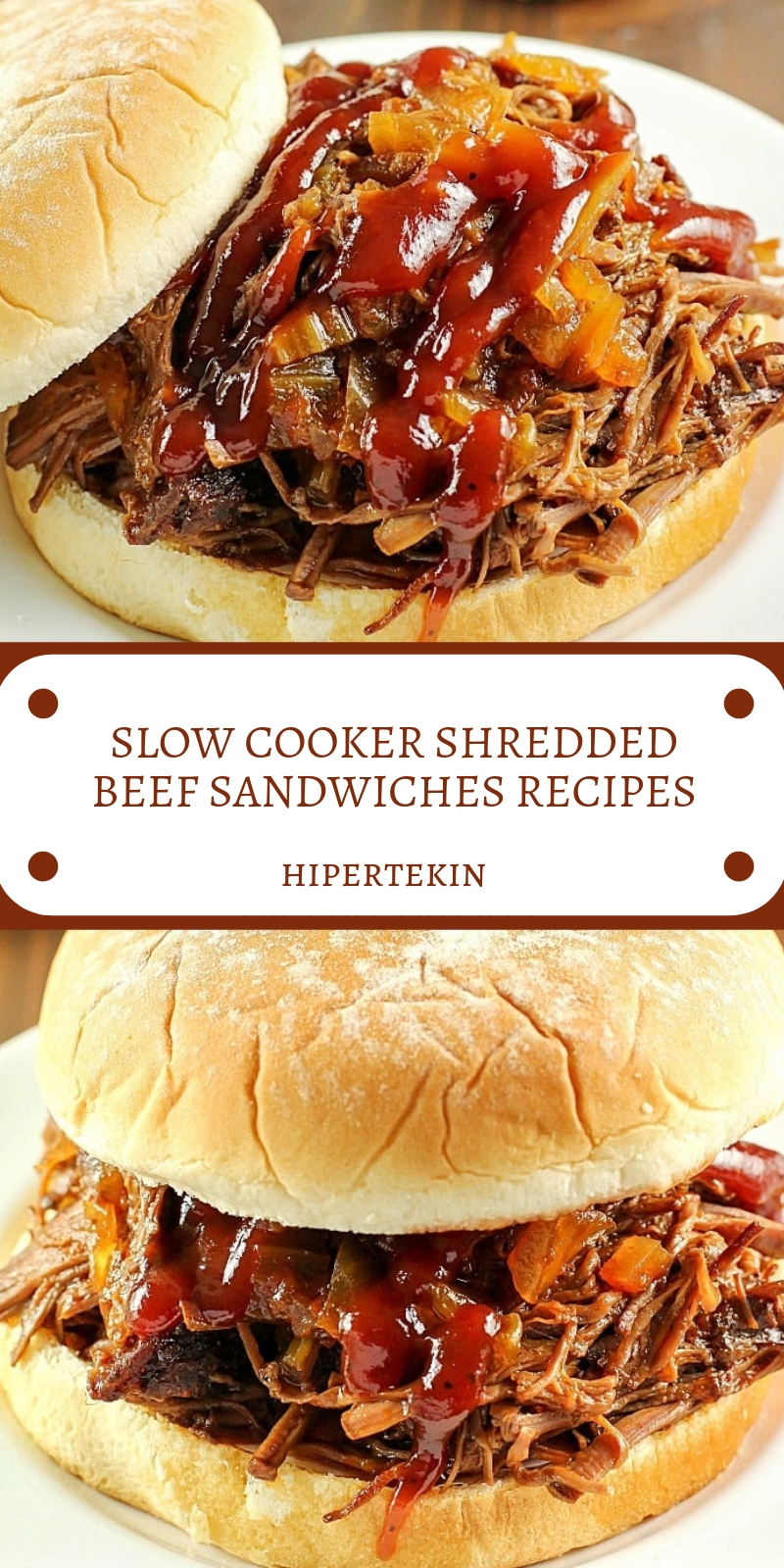 SLOW COOKER SHREDDED BEEF SANDWICHES RECIPES
