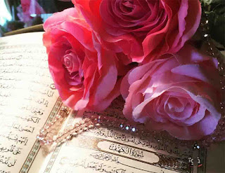 سورة الكهف يوم الجمعة مع ورود رائعة صورة سورة الكهف جميلة