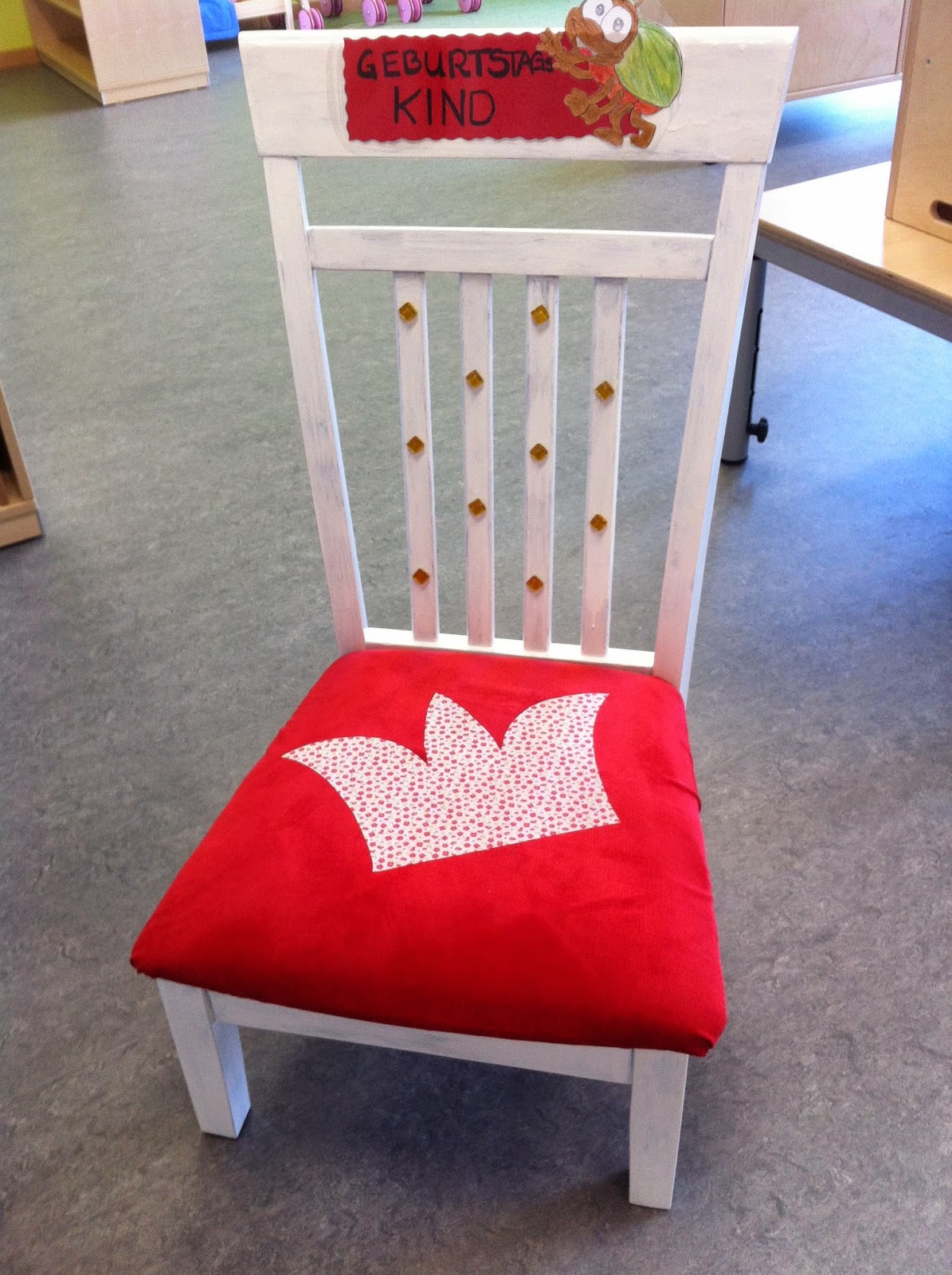 DIY - Geburtstagsstuhl | My Living Spree