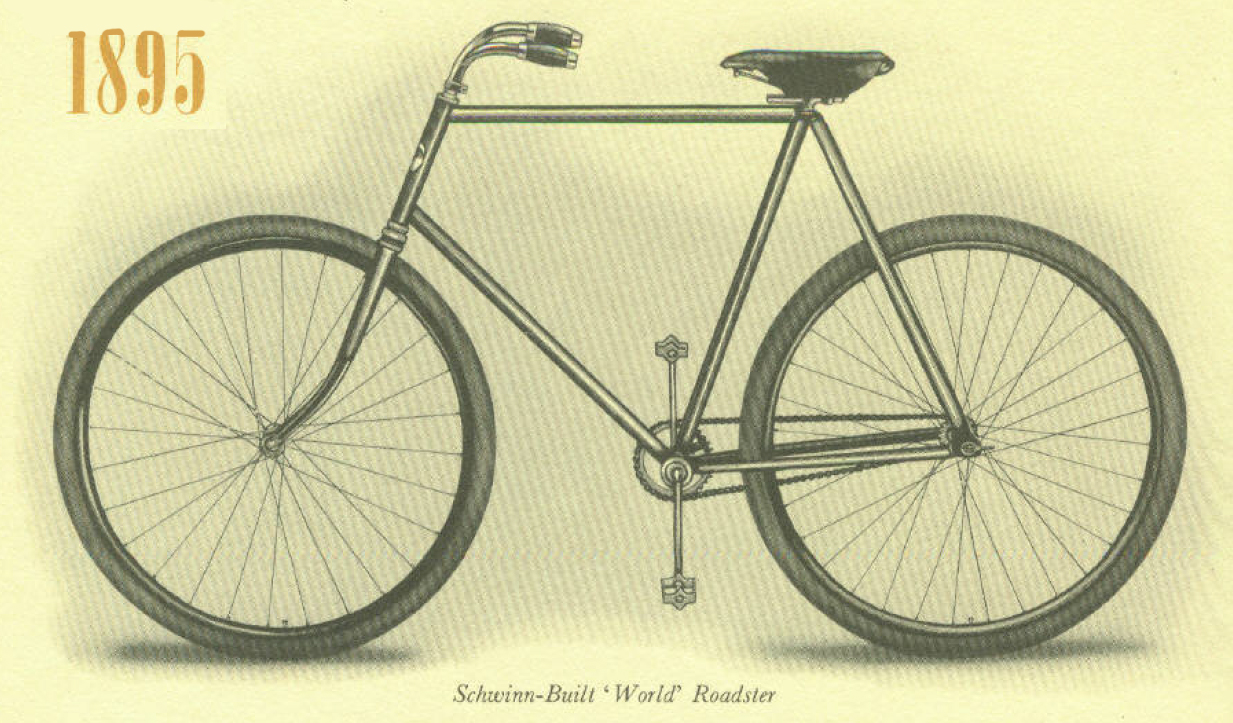 First Schwinn World Roadster Bicycle, 1895