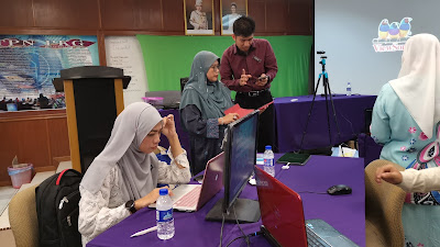 Cikgu Romie dengan perkongsian penghasilan video pengajaran menggunakan teknologi green screen