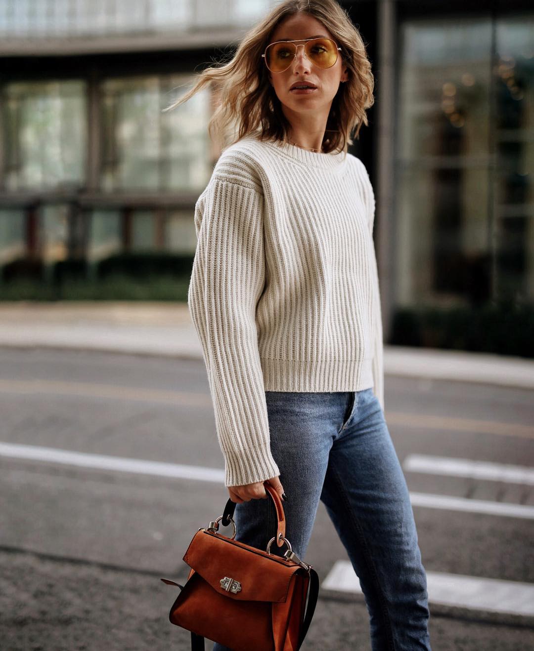 21 Chic Neutral Sweaters To Buy Right Now