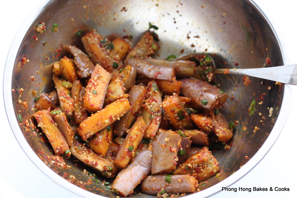 PH the Malaysian Carnivore Korean Eggplant Banchan