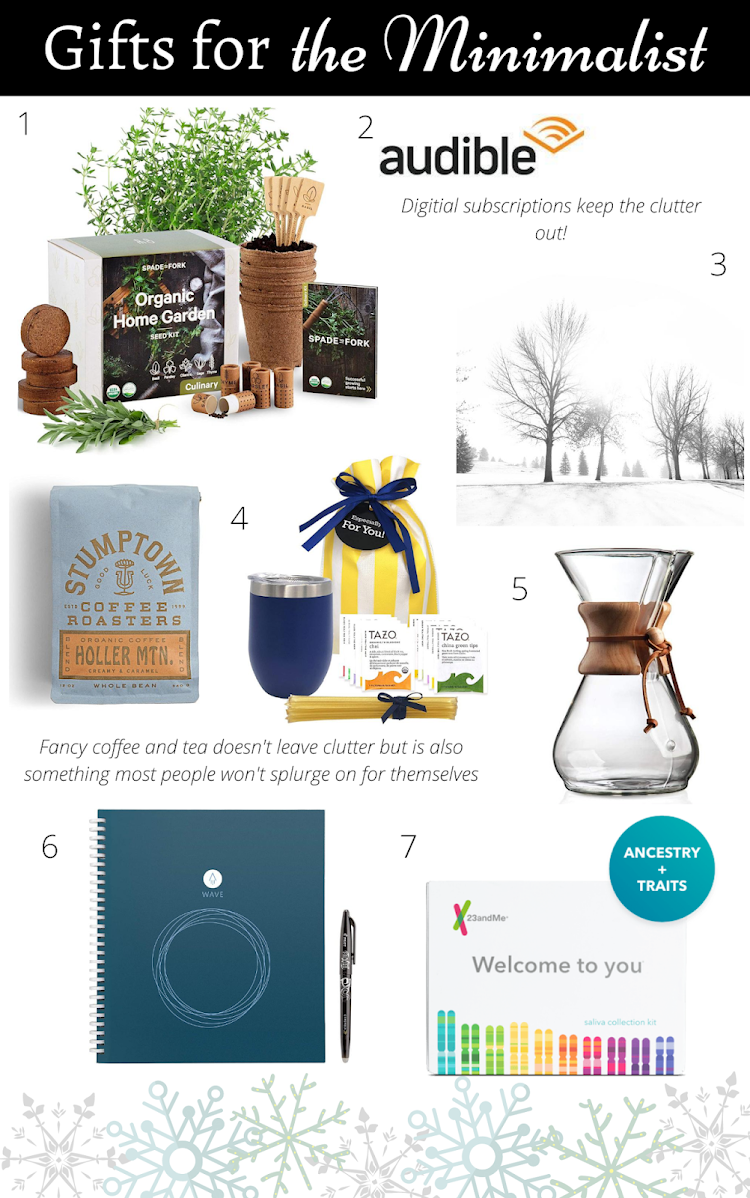 Gift Guide: for the Minimalist