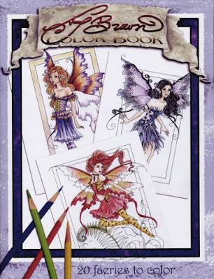 Amy Brown Fairies Coloring Book