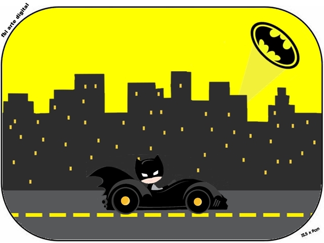 Batman en Amarillo y Negro: Etiquetas de Candy Buffet de Cumpleaños para  Imprimir Gratis. - Oh My Fiesta! Friki