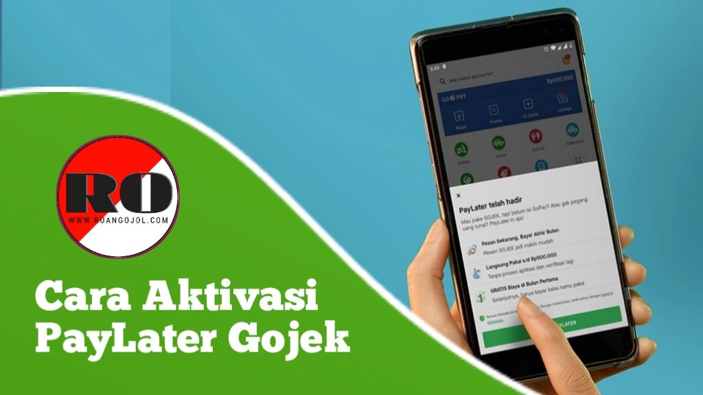 Cara mengaktifkan paylater gojek