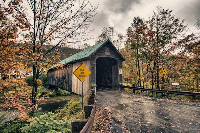 Ponte coperto-Covered bridge-New England