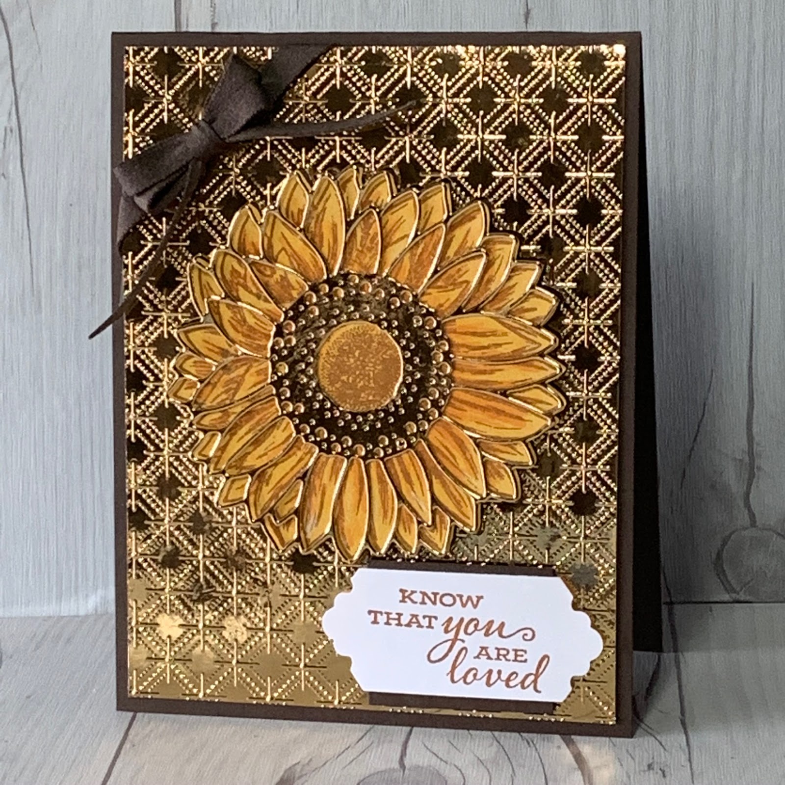Twinkling Celebrate Sunflowers Cards Stamped Sophisticates