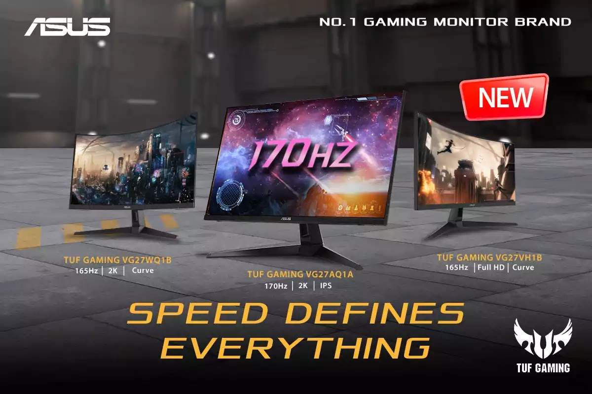 ASUS Announces Three New TUF Gaming Monitors