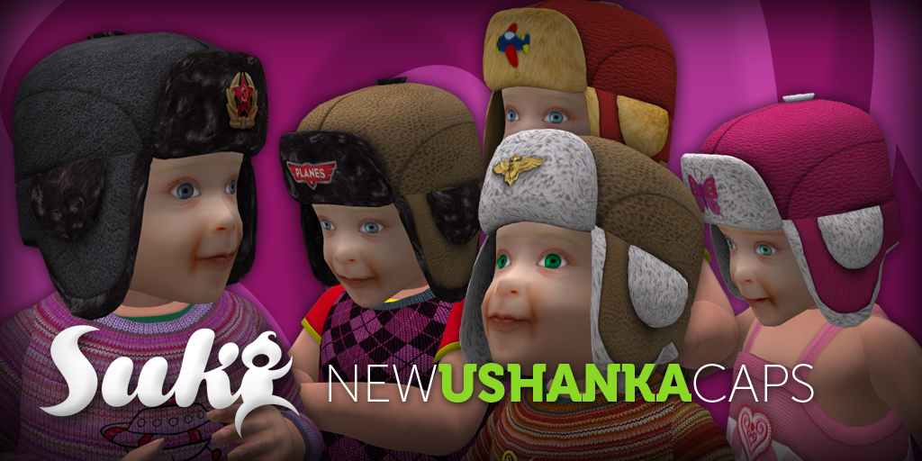 New Ushanka caps collection for your Suki Baby
