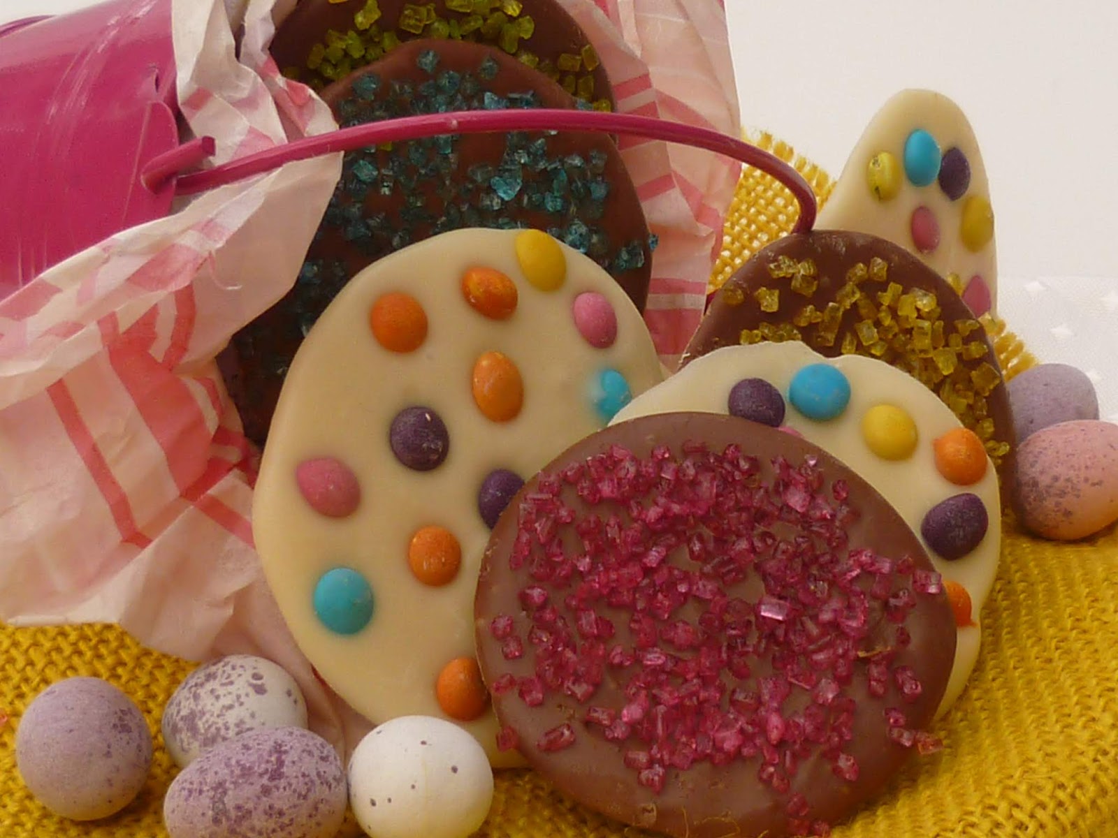 Chocolate coins for Easter simply.food