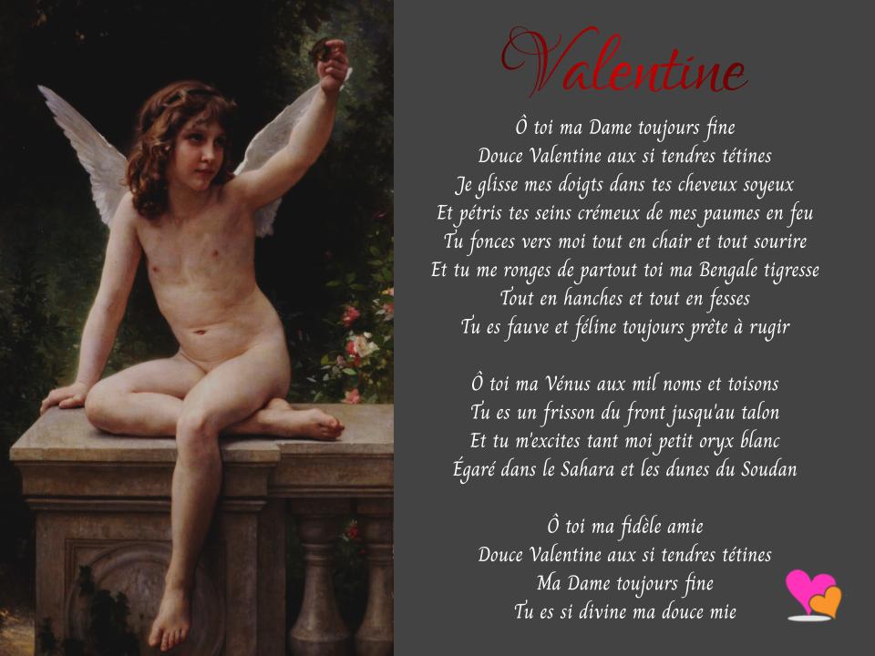 Saint-Valentin : poème et poésie à imprimer