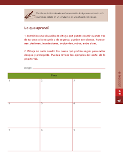 Cultura de la prevención - Formación Cívica y Ética 6to Bloque 5 2014-2015