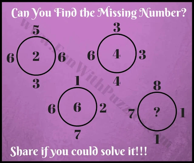 Can you find the Missing Number in this Tough Genius Math Logic Number Puzzle?