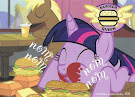 My Little Pony Burger Queen Series 3 Trading Card