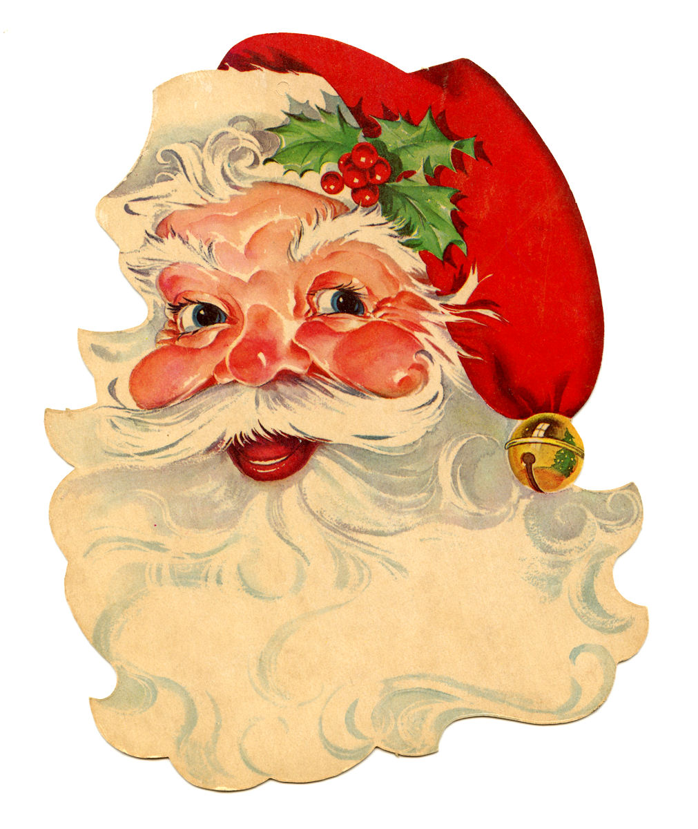 Stiker Vintage untuk Kreasi Natal di Rumah Kamu Vintage 