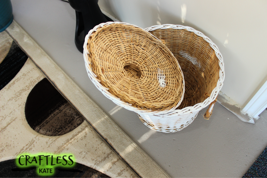 Found This WICKER BASKET...