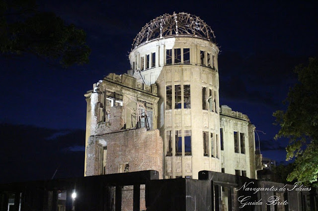 Memorial da Paz de Hiroshima; Cúpula Genbaku; cúpula da bomba atómica; Hiroshima; Navegantes de Ideias