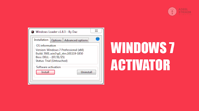 Windows 7 Activator For 32 Bit & 64 Bit Fee Download