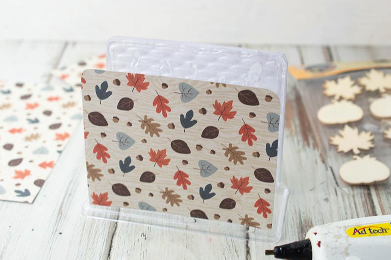 DIY Fall Napkin Holder Made With Dollar Tree Supplies Sunny Day Family