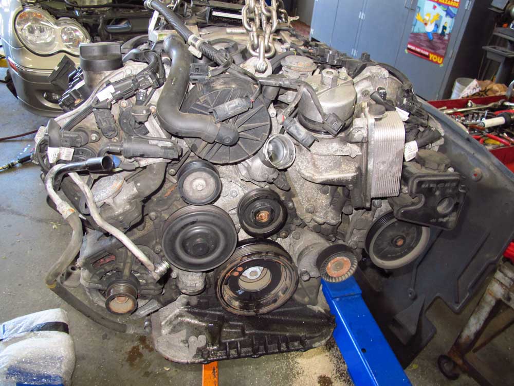 Balance shaft failure on Mercedes V6 engines JE Robison Service