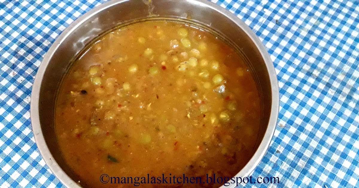 Green Peas Masala Dried Green Peas Gravy for Roti Idli Dosa Side