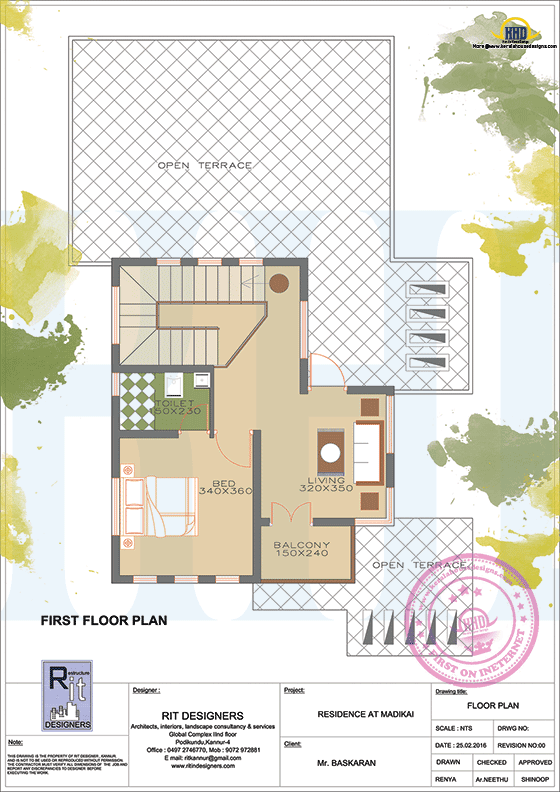 First floor plan