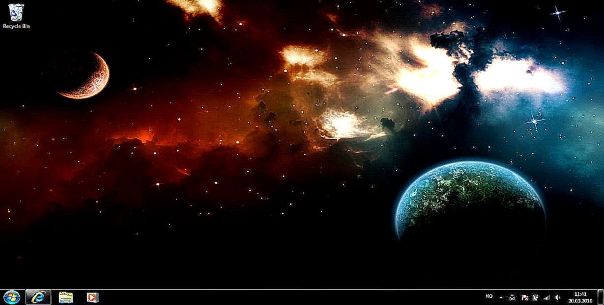 Windows 7 Space Wallpaper Free Hd Wallpapers
