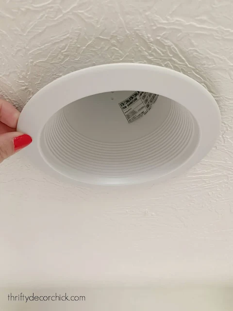 how to change to led recessed lights