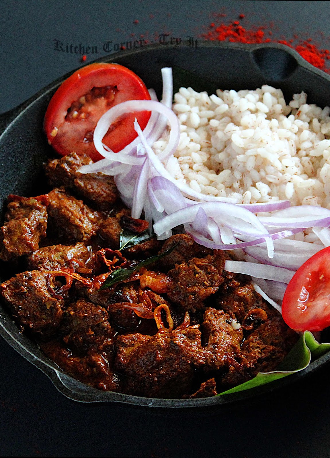 Kerala Beef Vindaloo- Anglo-Indian Recipe