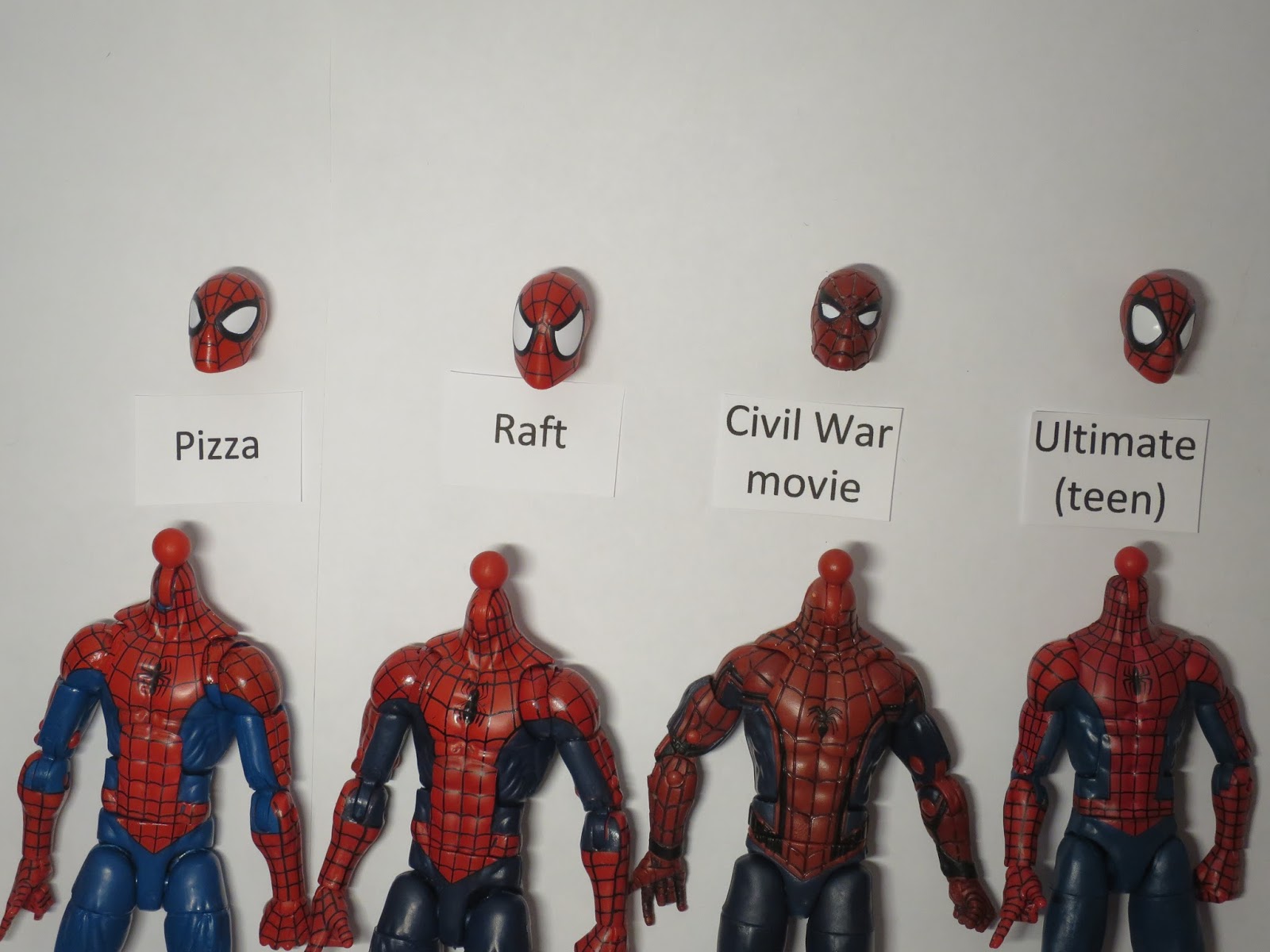 SpideyWeb's Realm of Toys: Toy Review - Marvel Legends Captain America Civil  War 3-Pack Spider-Man