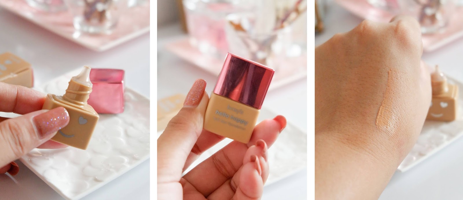 BENEFIT COSMETICS: HELLO HAPPY SOFT BLUR FOUNDATION REVIEW 