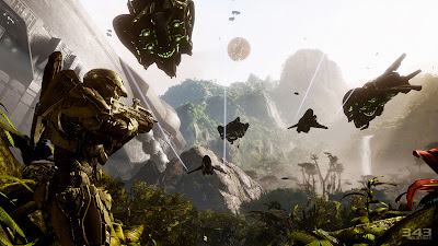 Halo 4 Game Map Screenshot HD Wallpaper