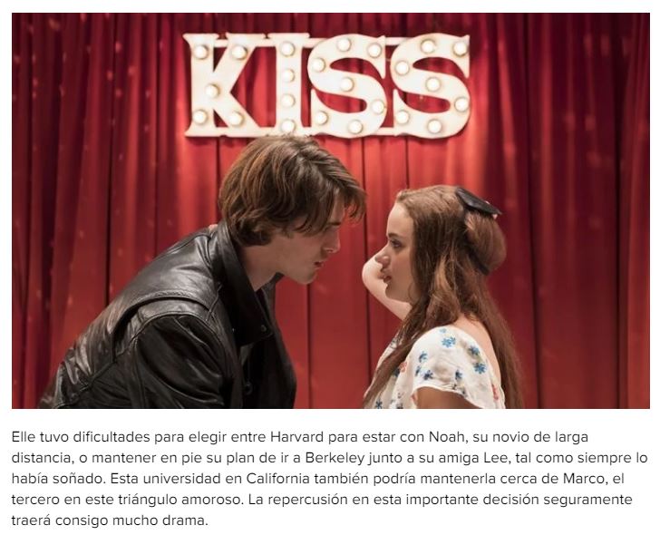 ‘El stand de los besos’ tendrá