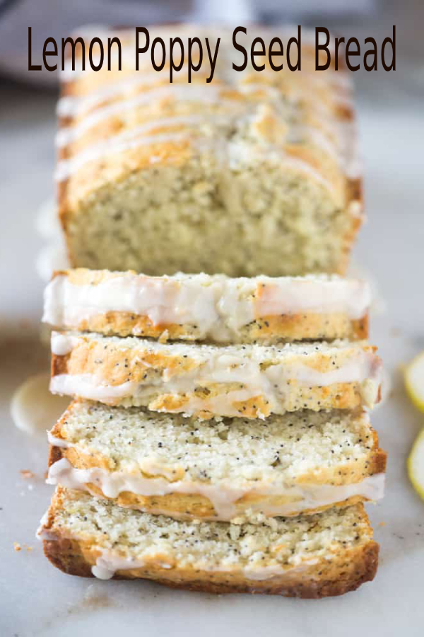 Lemon Poppy Seed Bread happy cook