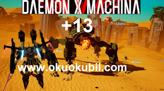 Daemon X Machina PC  Mermi, Sekmeme +13 Trainer Hilesi İNDİR 2020
