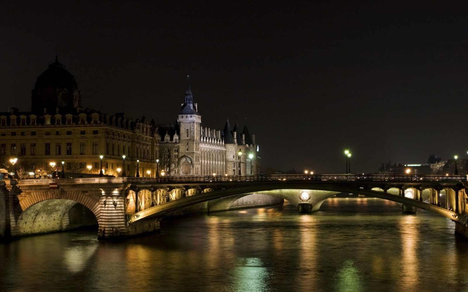 Франция Париж мосты